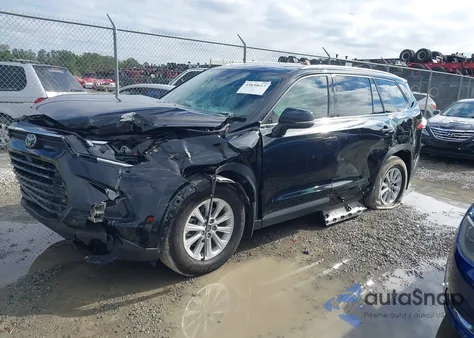 2024 Toyota Grand Highlander Xle z USA, uszkodzony, nr VIN 5TDAAAA52RS017832